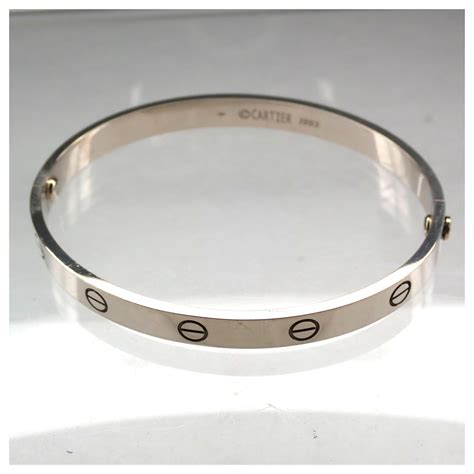 used love bracelet cartier|cartier love bracelet used review.